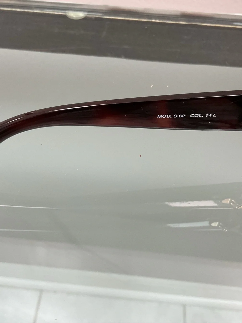 Versace Gold and Black Men's Sunglasses